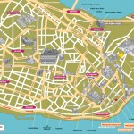 Istanbul Tourist Map